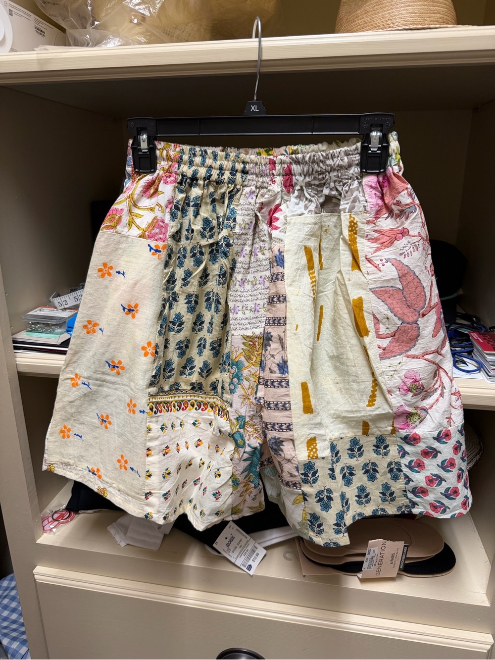 POL Patchwork Multicolor Women's Bermuda Shorts - Picture 5 of 6